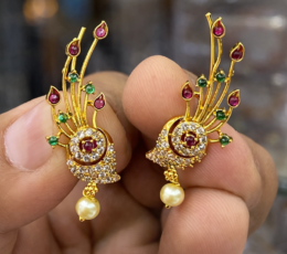 Syamanthakam Earrings SMKM07