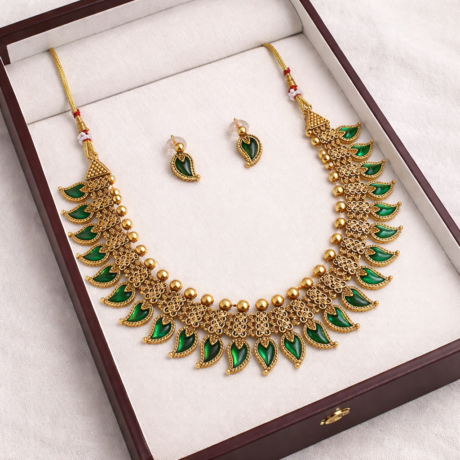 Syamanthakam Heritage Necklace  SMKM040141