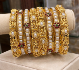 Syamanthakam Temple collections Bangles SMKM002042