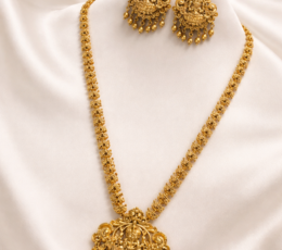 Syamanthakam Imitation gold necklace SMKM04156