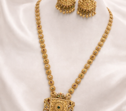 Syamanthakam Imitation gold necklace SMKM04155