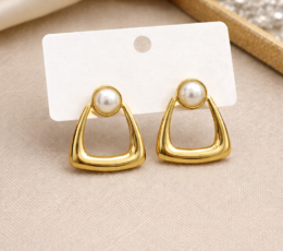 Syamanthakam Anti Tarnish Earrings SMKM3038