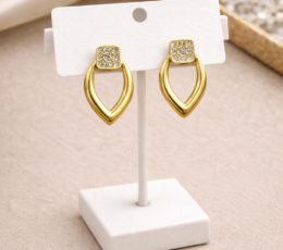Syamanthakam Anti Tarnish Earrings SMKM3036