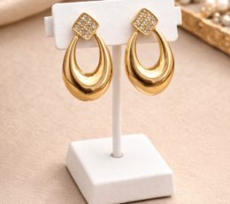 Syamanthakam Anti Tarnish Earrings SMKM3031