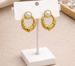Syamanthakam Anti Tarnish Earrings SMKM3030